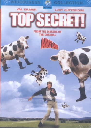 Top secret! [videorecording] / Paramount Pictures presents a Jon Davison production ; produced by Jon Davison, Hunt Lowry ; written by Jim Abrahams, David Zucker, Jerry Zucker, Marty Burke ; directed by Jim Abrahams, David Zucker, and Jerry Zucker.