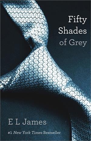 Fifty shades of grey E.L. James.