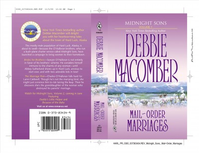 Mail-Order Marriages: Brides for Brothers/Marriage Risk (Midnight Sons 1-2) Paperback