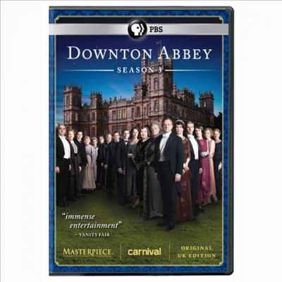 Downton Abbey. Season 3 [videorecording] / a Carnival Films production ; a Carnival/Masterpiece co-production ; NBC Universal ; written and created by Julian Fellowes ; producer, Liz Trubridge ; executive producers, Gareth Neame, Julian Fellowes, Nigel Marchant.