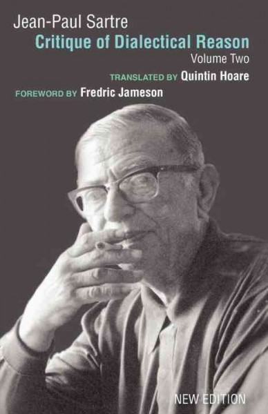 Critique of dialectical reason / Jean-Paul Sartre.