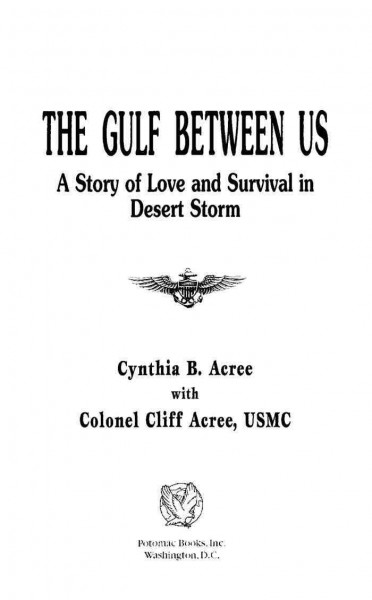 The Gulf between us [electronic resource] : love and terror in Desert Storm / [by] Cynthia B. Acree with Cliff Acree.