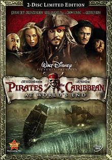 Pirates of the Caribbean, at world's end [videorecording] (2-disc edn.) / Walt Disney Pictures in association with Jerry Bruckheimer Films ; produced by Jerry Bruckheimer ; written by Ted Elliott & Terry Rossio ; directed by Gore Verbinski.