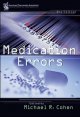 Medication errors. Cover Image